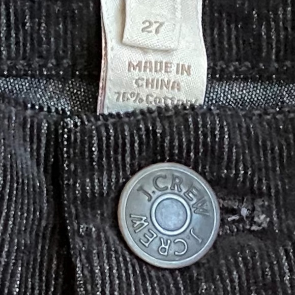JCrew High Rise Skinny Cord. Size 27 - Picture 6 of 7